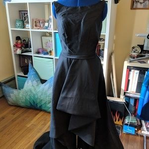 Alyce Paris Black Hi-Lo Evening Gown